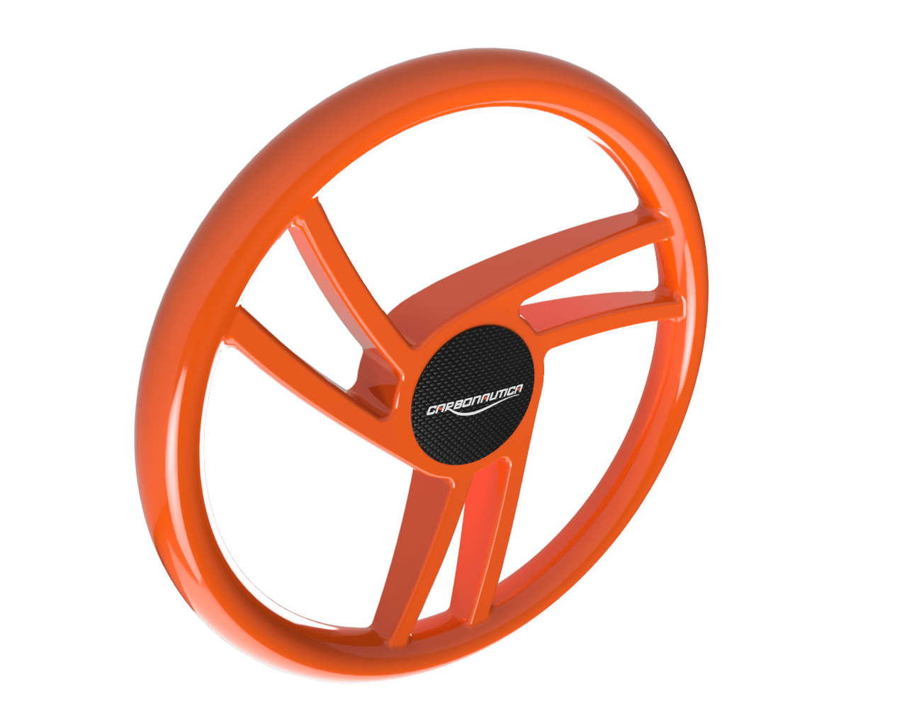 Boat steering wheel PW Wind 350 orange Boat steering wheel PW Wind 350 orange
